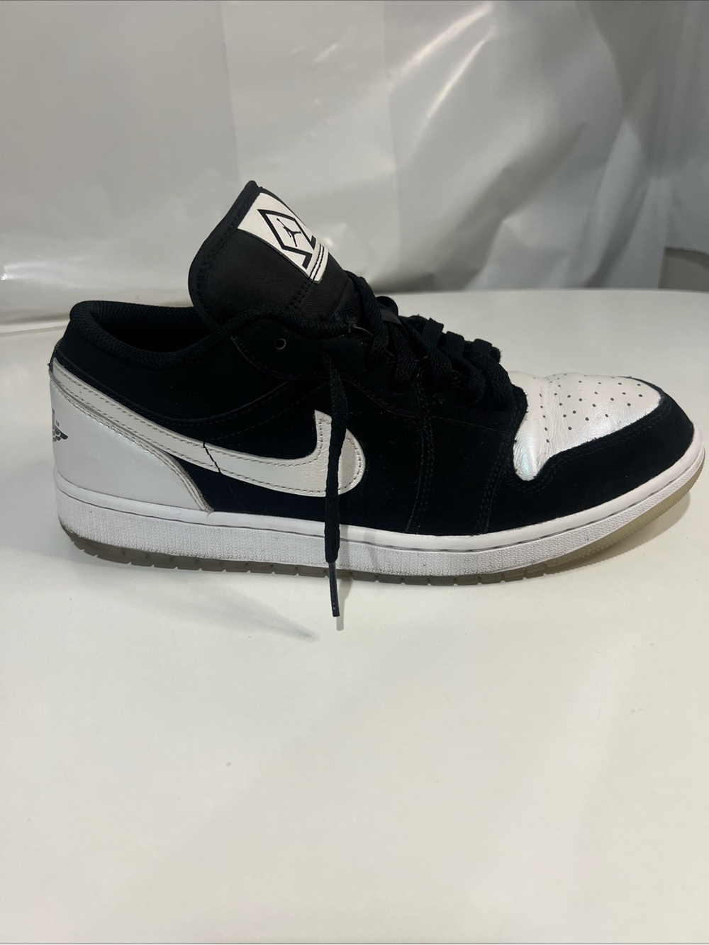 Nike Black and White Low-Top Sneaker